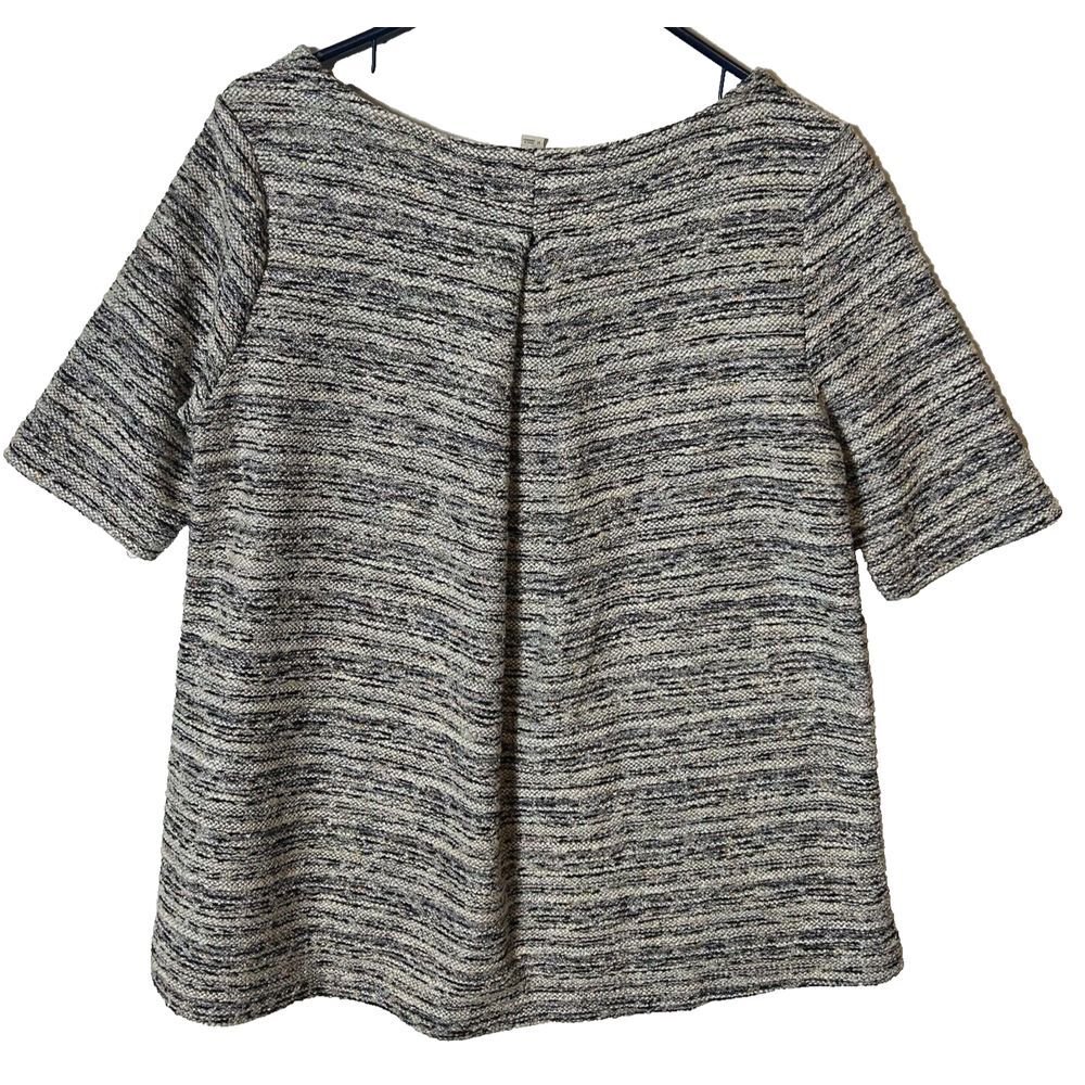 Loft Knit Sweater‎ 3/4 Sleeve Size Med, Pull Over , Back Pleated - Picture 3 of 4